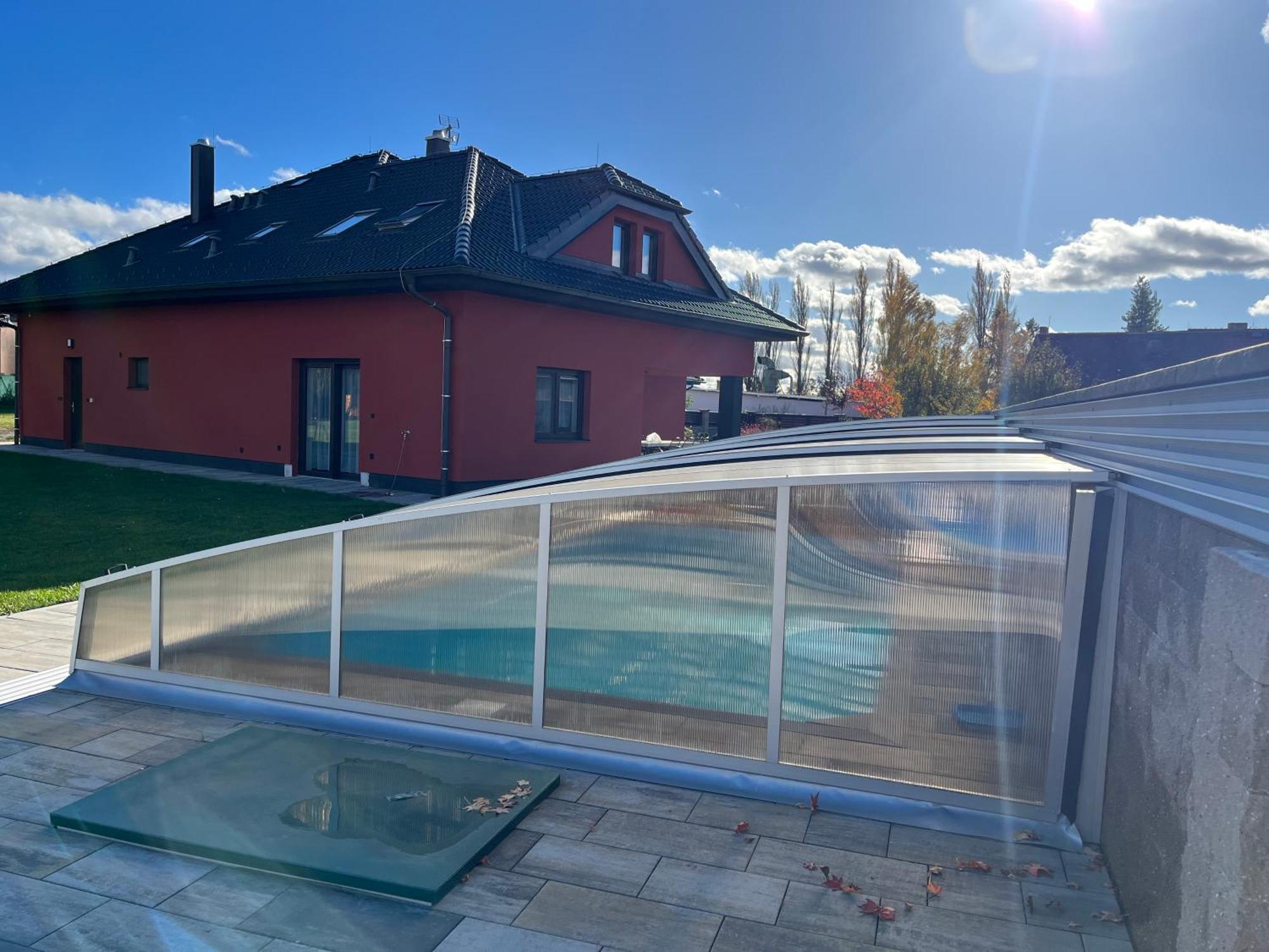 הוילה Slapy  House&Garden&Pool מראה חיצוני תמונה